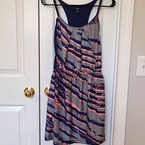 Aqua Racerback Dress Size Medium